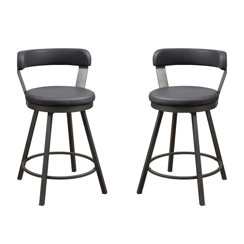 Red Barrel Studio® Swivel Counter Height Chair & Reviews Wayfair